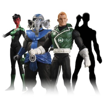 Green Lantern Series 5 Action Figure Set 17 cm (4)
